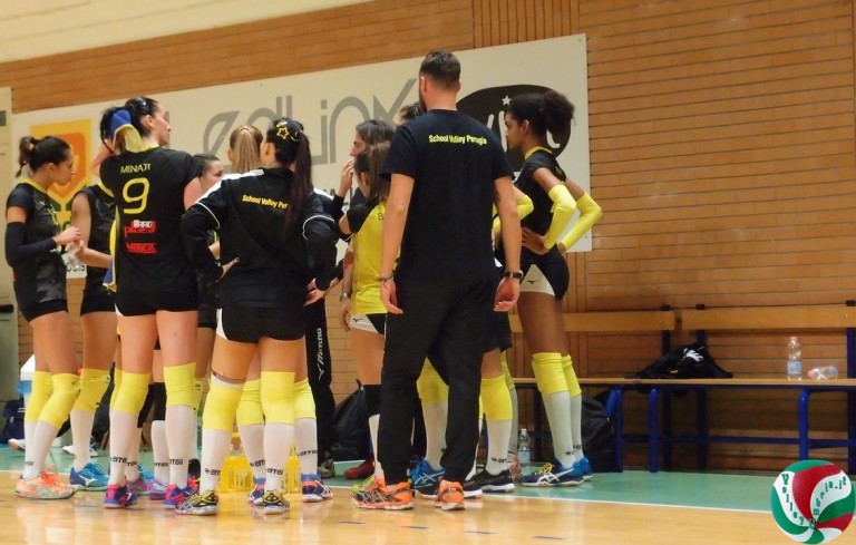 Limmi School Volley Perugia (timeout) Niente da fare per la Limmi School Volley Perugia che esce battuta ad opera della capolista San Lazzaro per 0-3
