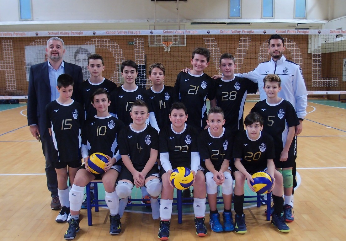 School Volley Perugia - Under 14 (2018-2019) Cresce il settore maschile nella School Volley Perugia