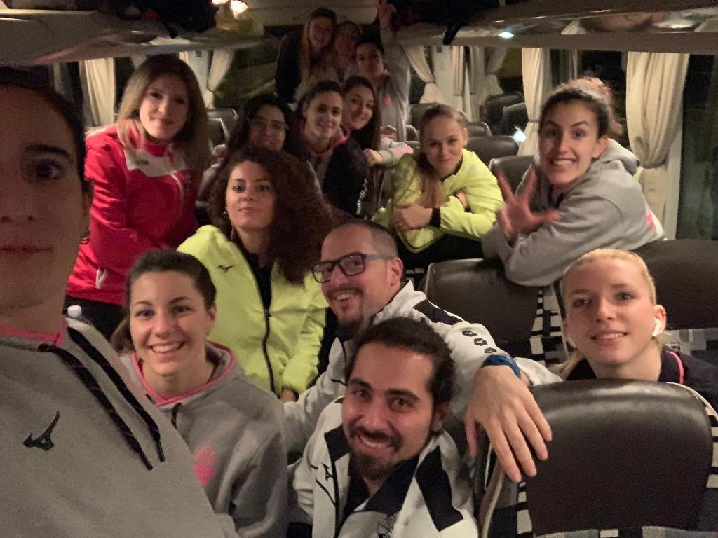 School Volley Perugia (rientro da Roma) La Faroplast Perugia si impone a Roma