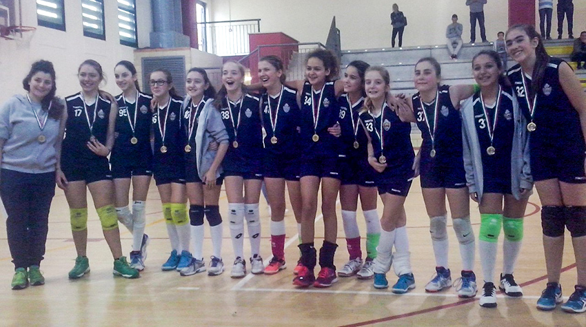 School Volley Perugia - under 14 Francisci (2016-2017) School Volley Perugia campione in under 14 femminile Csi