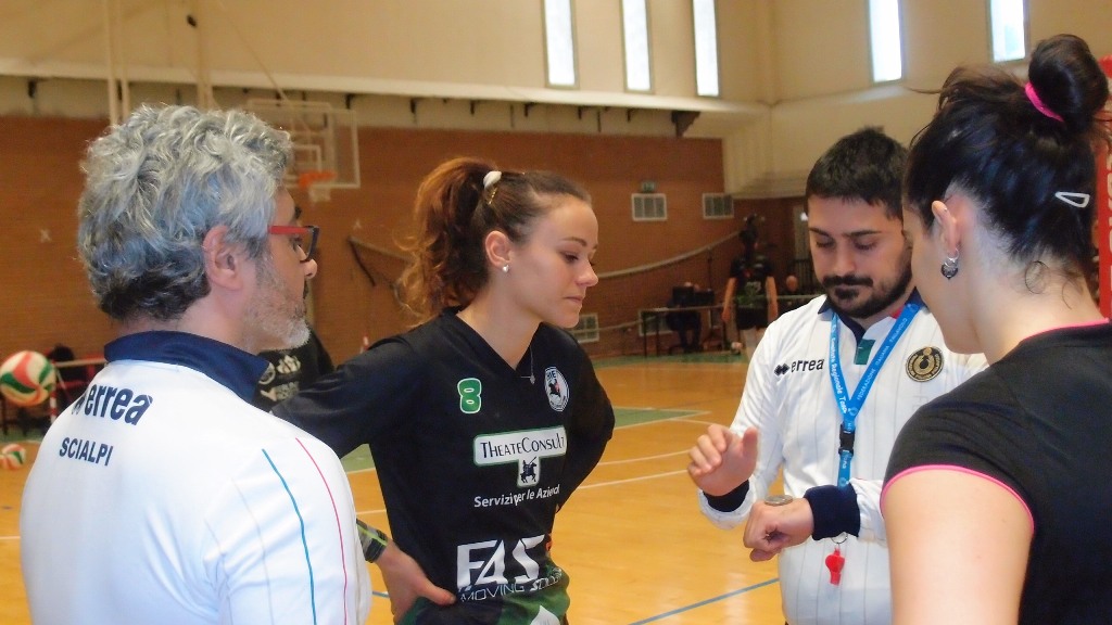 Michela Culiani - Giulia Uccellani (sorteggio) La Faroplast Perugia strappa un punto alla capolista Chieti