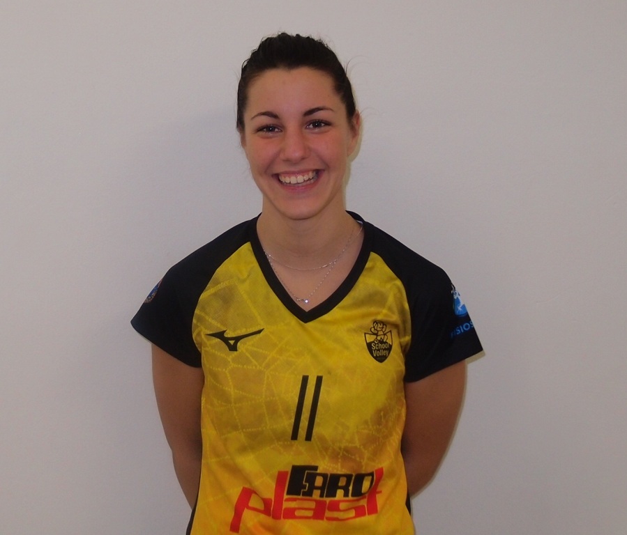 Margherita Gallina - palleggiatrice A Ostia l'ultimo impegno per la Faroplast Perugia