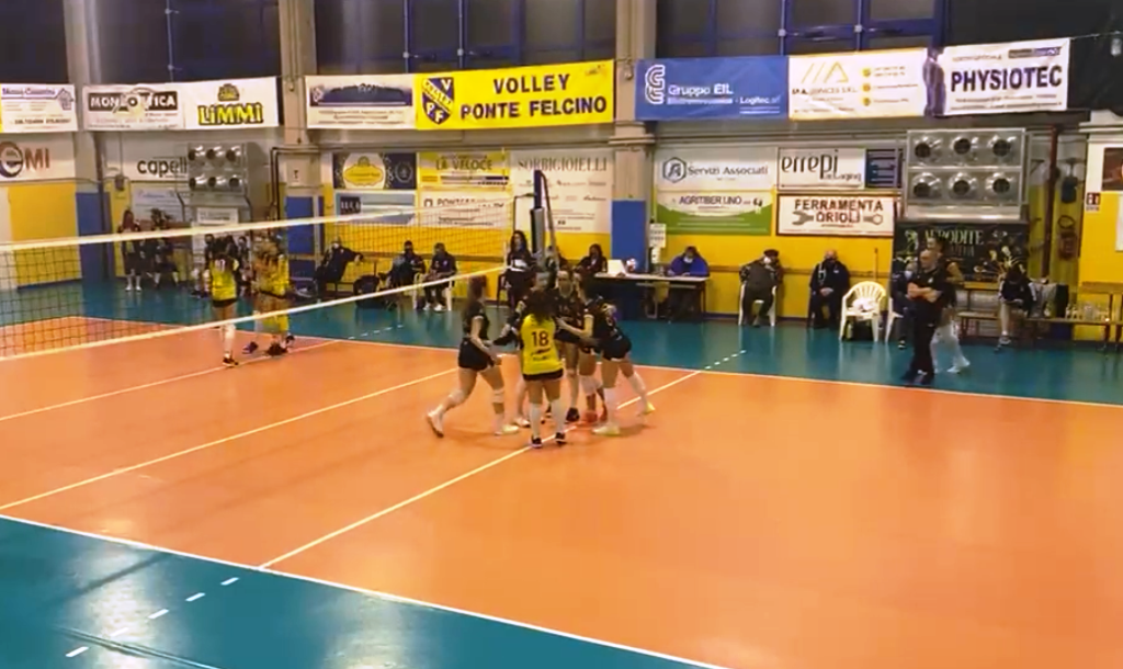 School Volley Perugia (derby Ponte Felcino) Faroplast in panne nel derby