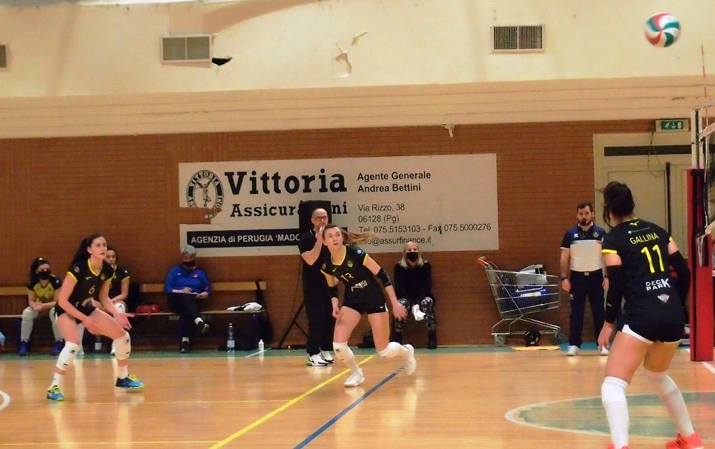 Lucrezia Ceccarelli Una gara in salita per la Faroplast Perugia