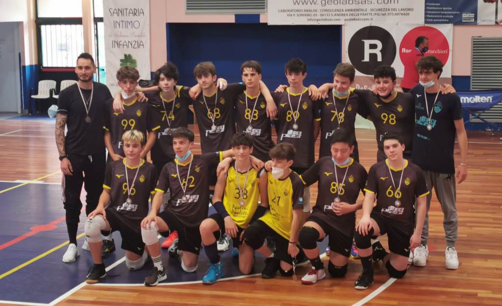 School Volley Perugia - Under 15 maschile (argento) Si ferma in finale la 15 maschile