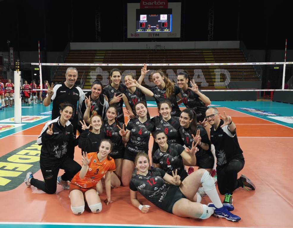 Bartoccini fortinfissi (fine gara Grosseto) Un recupero da tre punti