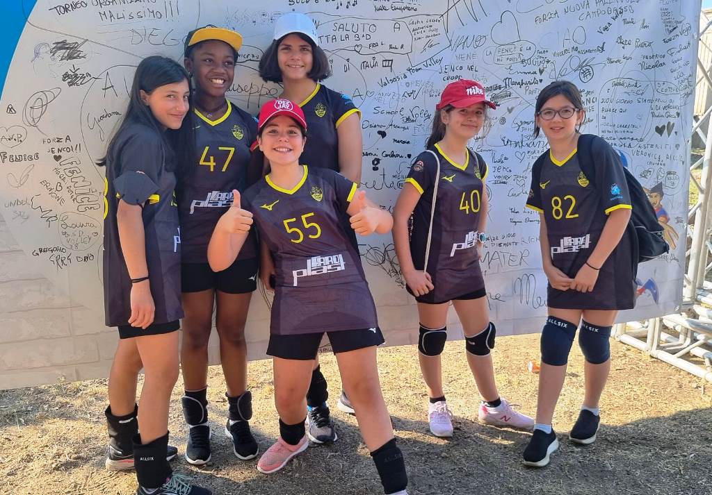 School Volley Perugia S3 secondo livello 2022 Una bella esperienza a Siderno per l'S3