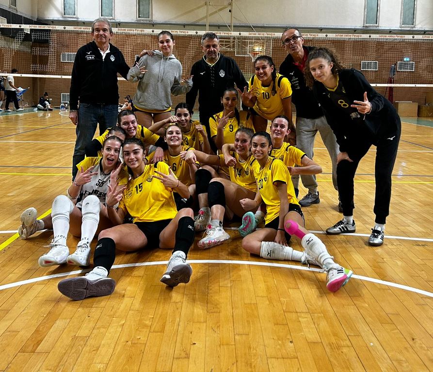 School Volley Perugia C (fine gara Spoleto) Contro Spoleto arriva la vittoria