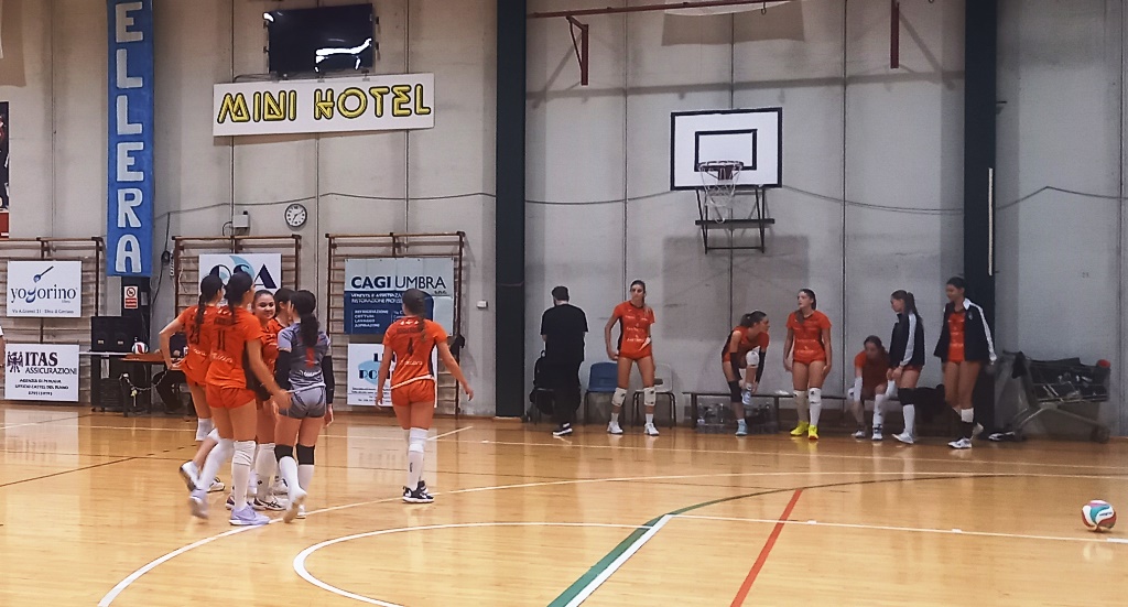 School Volley Perugia D-U16 (fine gara) Inizia con una sconfitta la nuova avventura