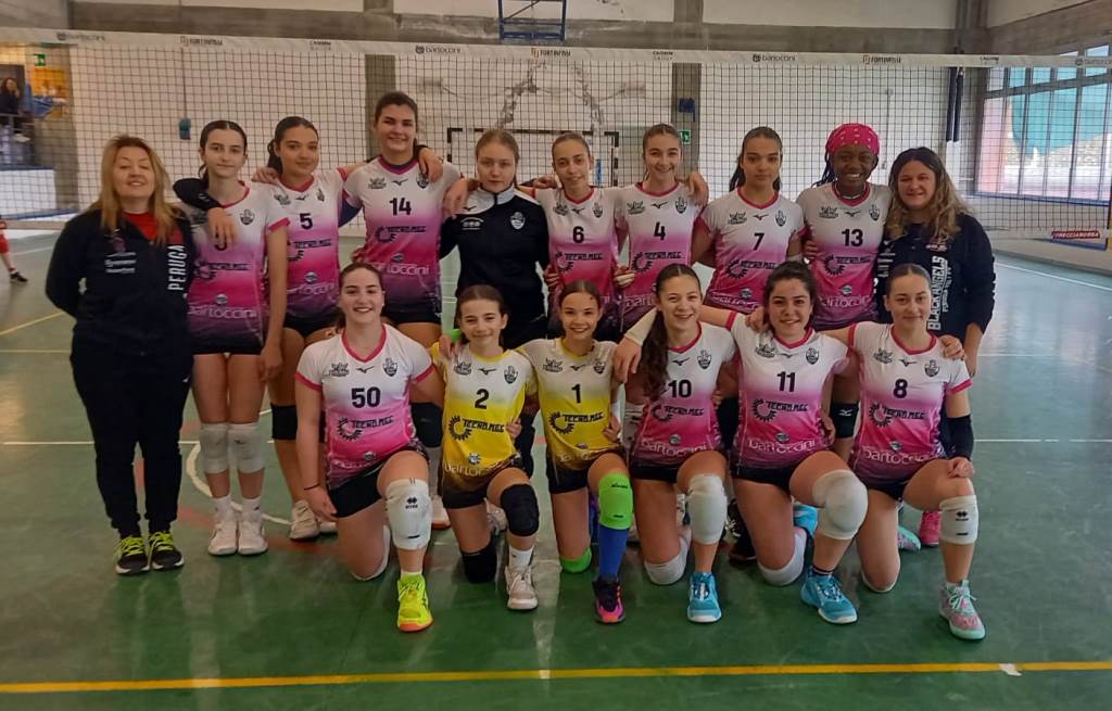 Under 14 2024-2025 (ottavo finale Trasimeno) Nell'atto finale la Under 14 chiude male