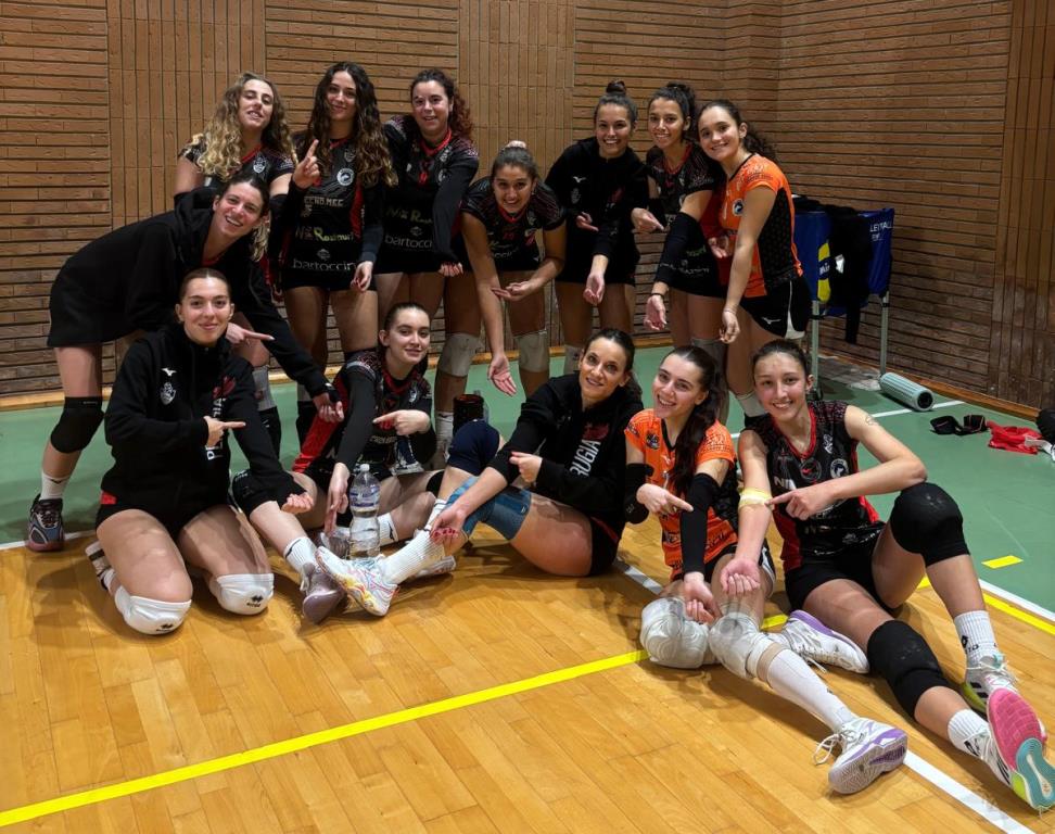 Serei D School Volley 2025-2026 (vittoria ponte Valleceppi) Vittoria e testa della classifica