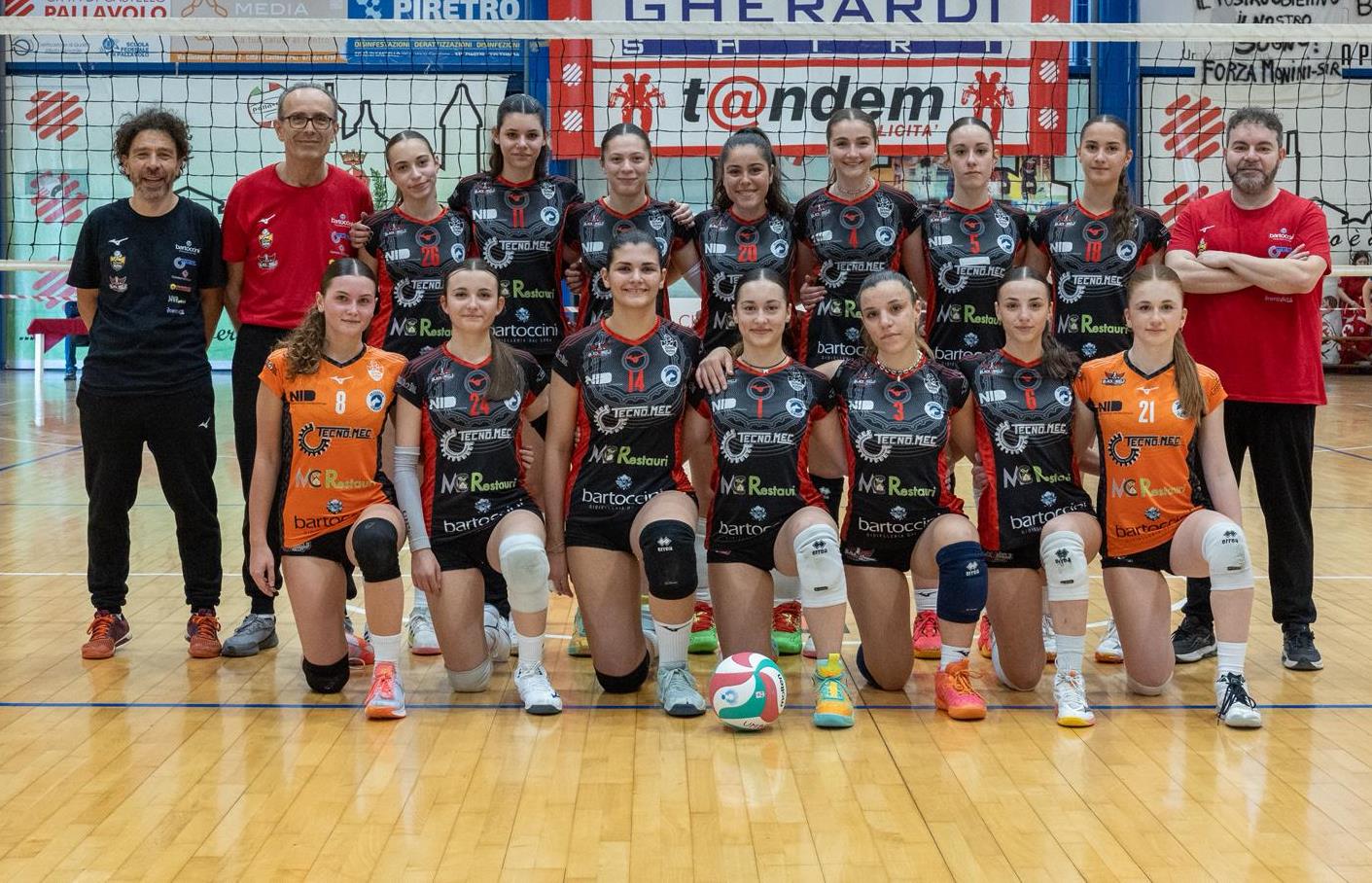 Under 16 School Volley Perugia 2025-2026 (finale) Poco più di un soffio e la School esce sconfitta